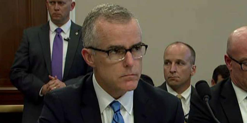 Federal Prosecutors Near Decision On Possible Indictment Of Andrew Mccabe Fox News Video