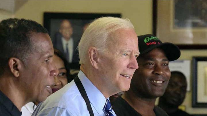 Biden campaign dismisses 13 percent drop in new national poll