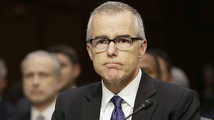 Prosecutors near decision on whether to seek an indictment against former acting FBI Director Andrew McCabe