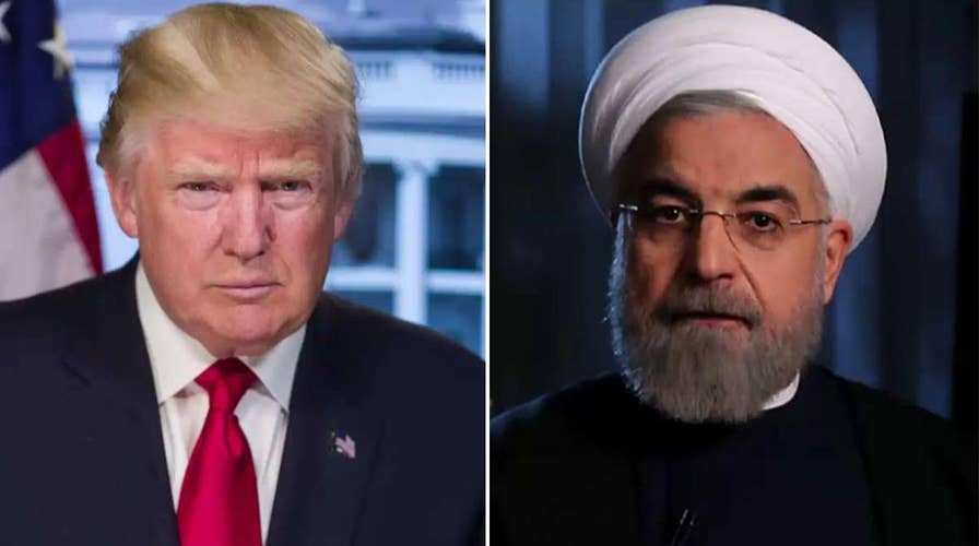 President Trump teases potential Iran meeting