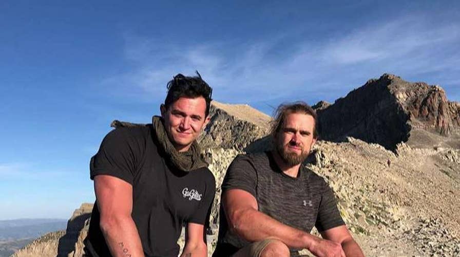 Disabled veteran carried up mountain by fellow Marine in Utah