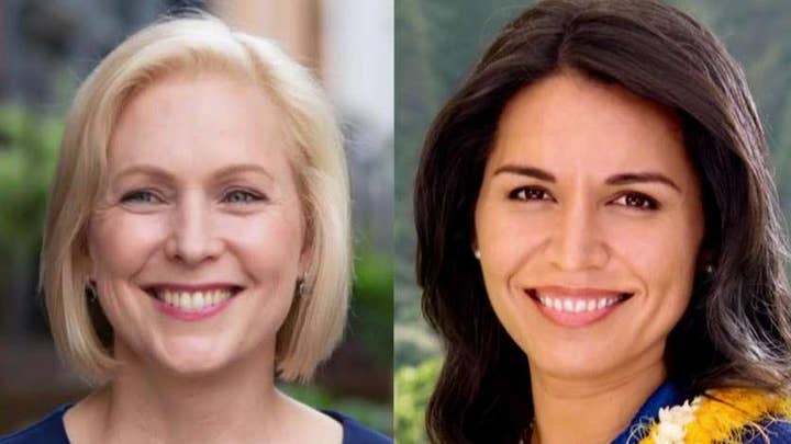 Steyer, Gillibrand, Gabbard and Williamson, missing cut for next Democrat debate