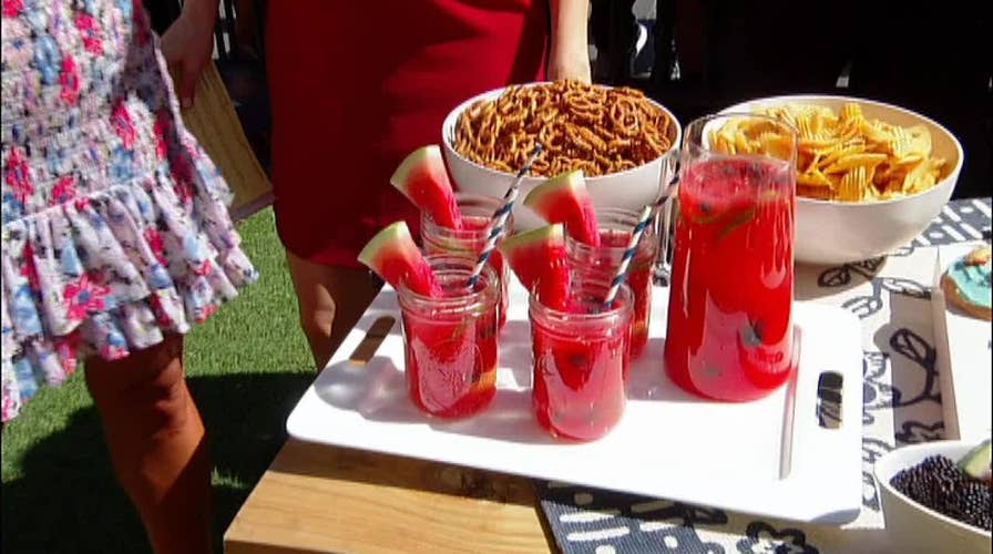 Pool party fun for adults on FOX Square