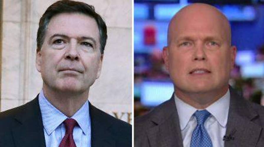 Matthew Whitaker on potential IG report on James Comey