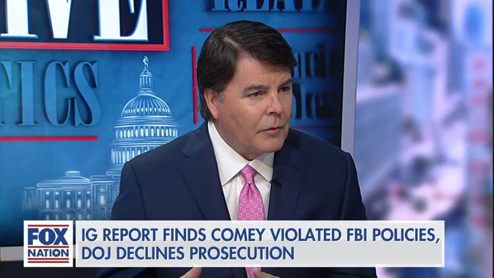 Gregg Jarrett: Comey 'not out of the woods yet' prosecutors maybe awaiting results of FISA abuse probe