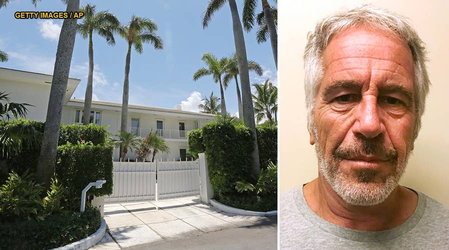 WATCH: Video of raid on Jeffrey Epstein's Palm Beach mansion reveals home decorated in part with illicit photos