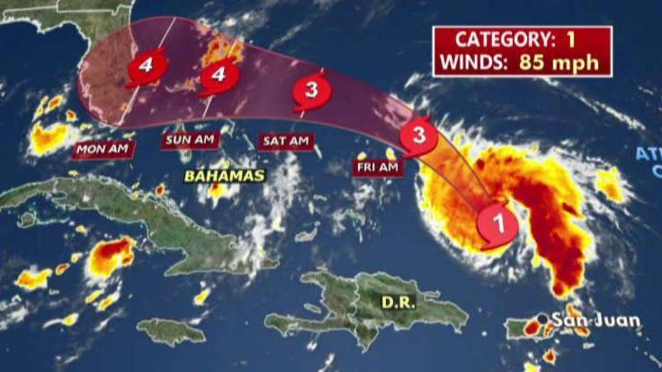 Hurricane Dorian Will Be Very Big Storm Trump Says As Floridians Prepare For Potential Category 4 Fox News