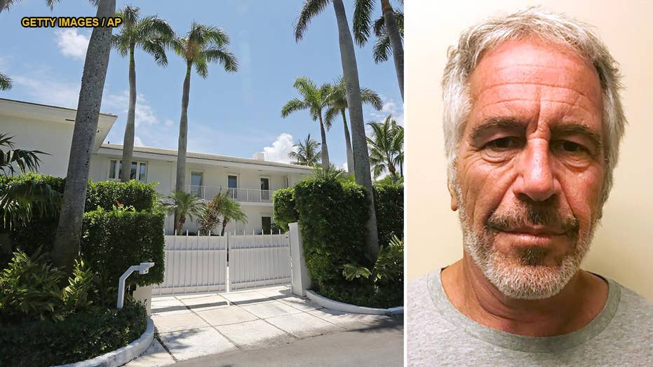 931px x 524px - Video from raid on Jeffrey Epstein's Palm Beach mansion ...