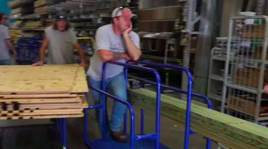 Melbourne, Florida residents flock to hardware stores to prepare for Hurricane Dorian