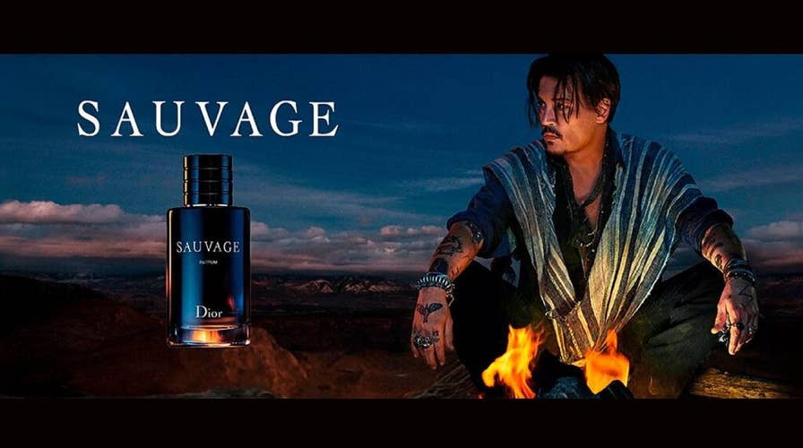 Johnny depp eau online sauvage commercial