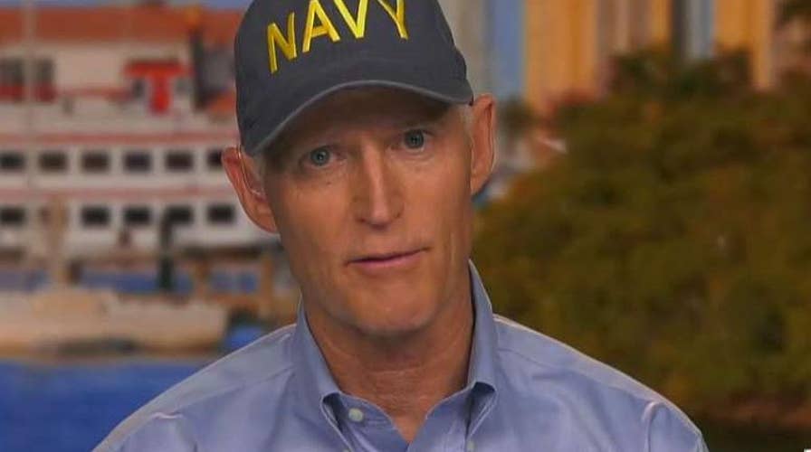 Florida Sen. Rick Scott urges residents to remain vigilant as Hurricane Dorian looms