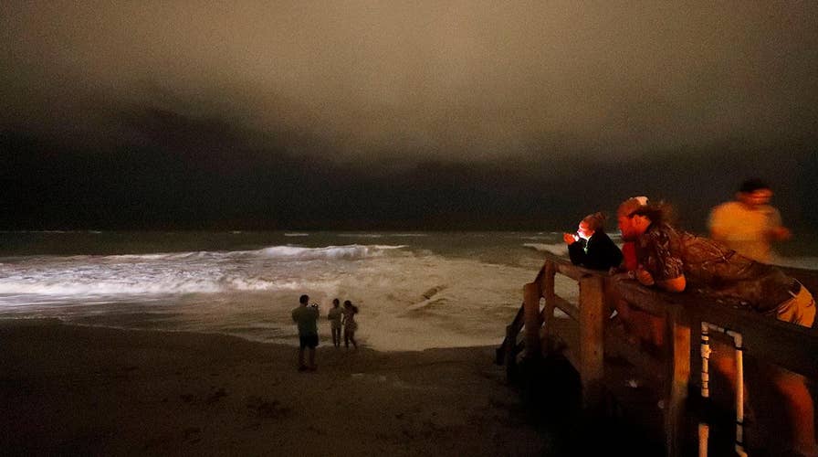 Hurricane Dorian heads towards the Florida coast after battering the Bahamas