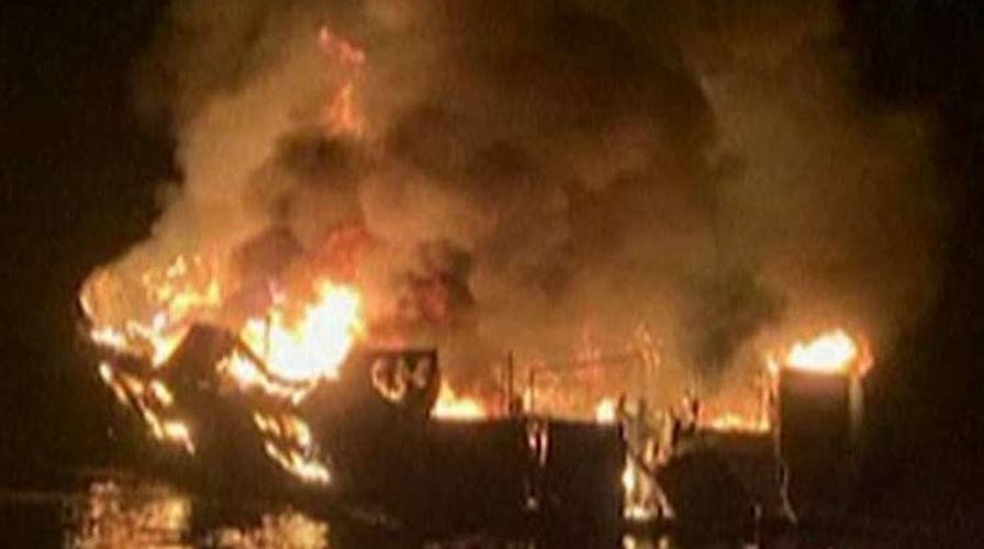 Coast Guard continues search for possible survivors in California boat fire