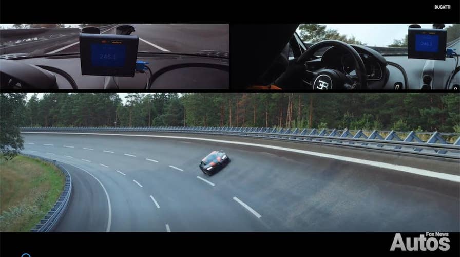 Bugatti Chiron breaks 300 mph