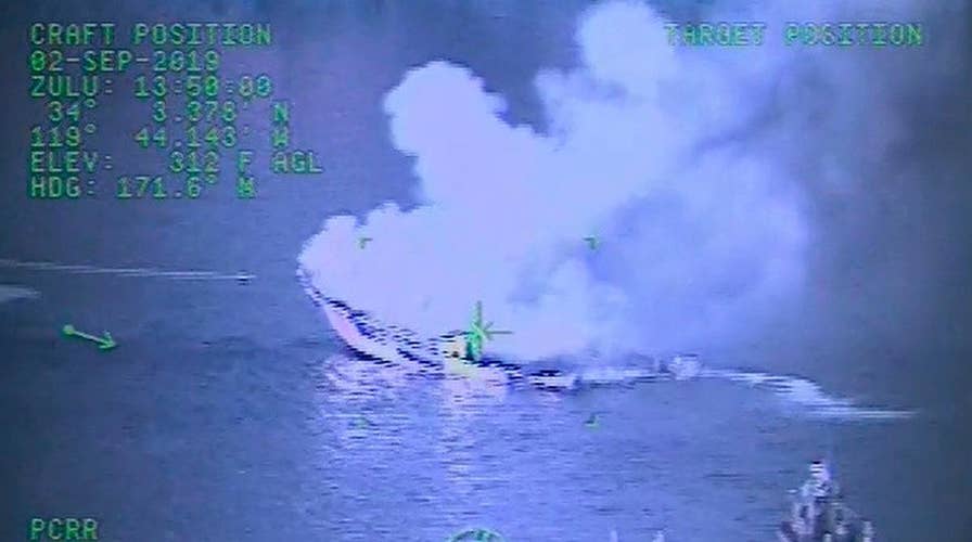 NTSB investigating deadly dive boat fire