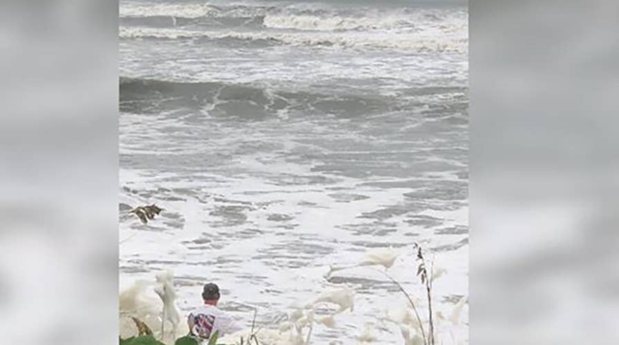 Man rescues boy in Atlantic Ocean
