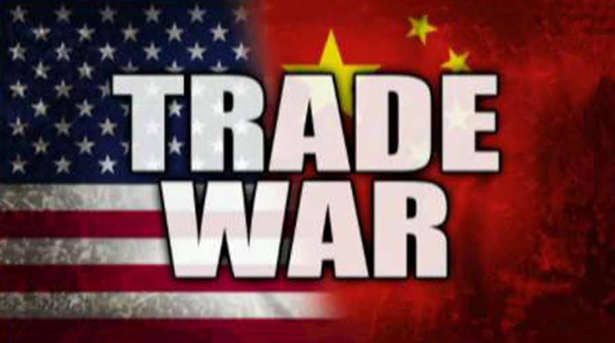 President Trump says trade tariffs make China want deal