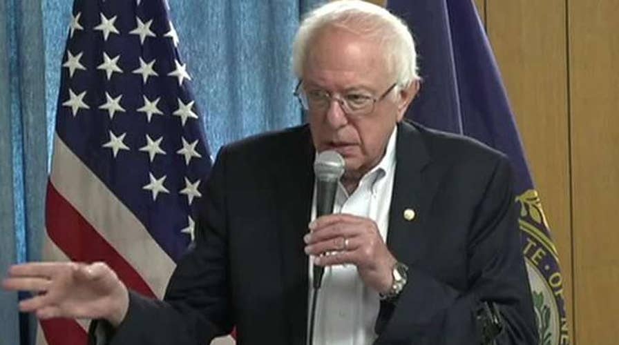 Bernie Sanders tells crying baby to 'keep that down'