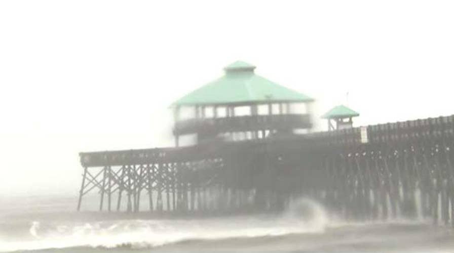 Hurricane Dorian batters South Carolina's barrier islands