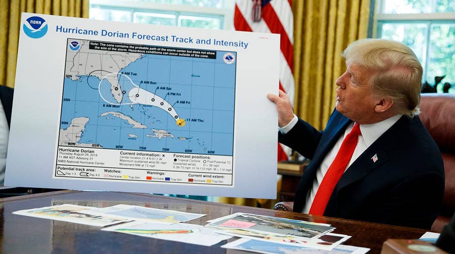 Federal government preps response to Dorian; Trump doubles down on claim hurricane threatened Alabama