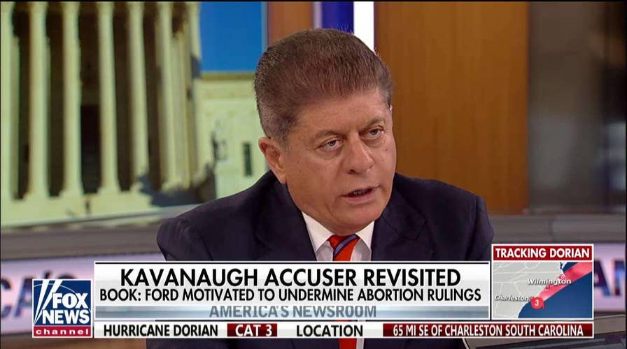Judge Napolitano calls Christine Blasey Ford a 'credible witness' following release of Kavanaugh confirmation book