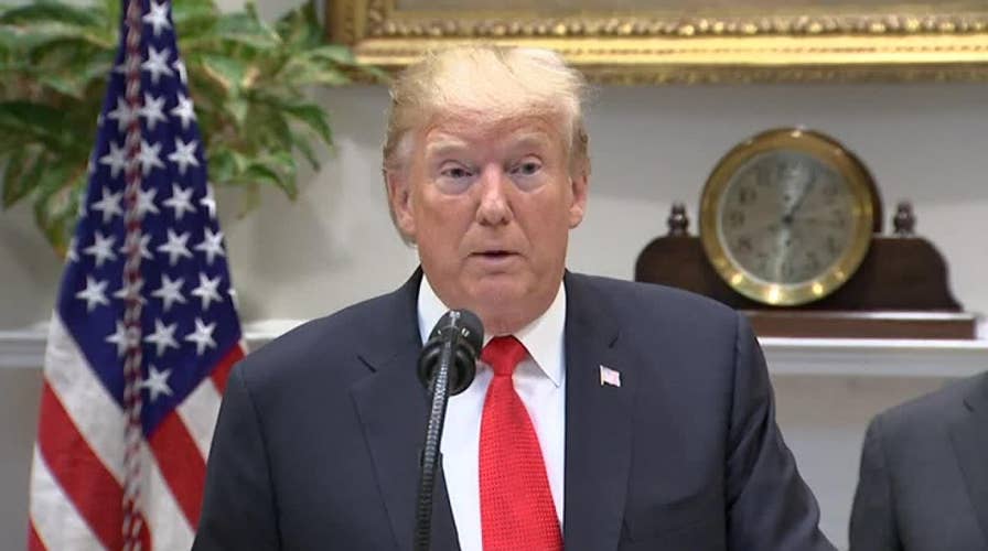 Trump speaks on Dorian, Pence's stay at Doonbeg