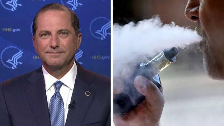 Secretary Alex Azar on vaping: We cannot allow a generation of children to become addicted to nicotine