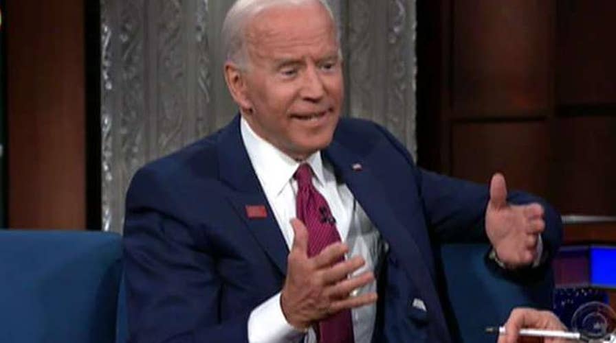 Hannity: Biden struggling to keep it together on the campaign trail