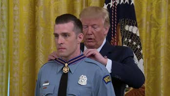 Trump awards Medal of Valor to Dayton police officers, commendations to El Paso first responders
