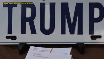 'Trump' license plate rejected for being offensive