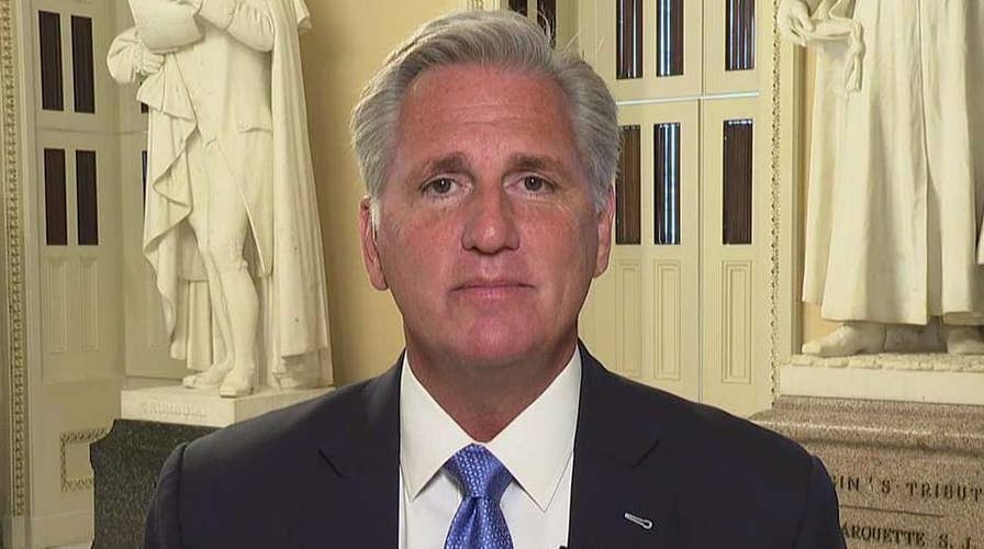 Rep. McCarthy talks gun control, Democrats' impeachment push, Sandford's Trump challenge