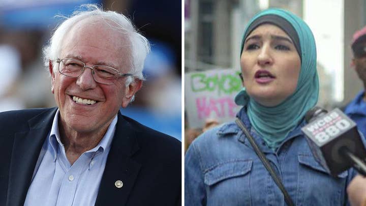Bernie Sanders touts support of known anti-Semite Linda Sarsour