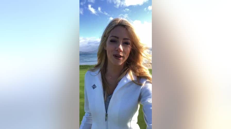 Abby Hornacek gives viewers a behind the scenes look at Pebble Beach Golf Links