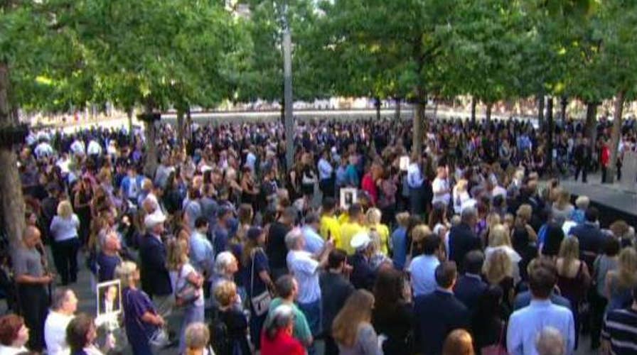 New Yorkers gather at Ground Zero on 18th anniversary of 9/11 attacks