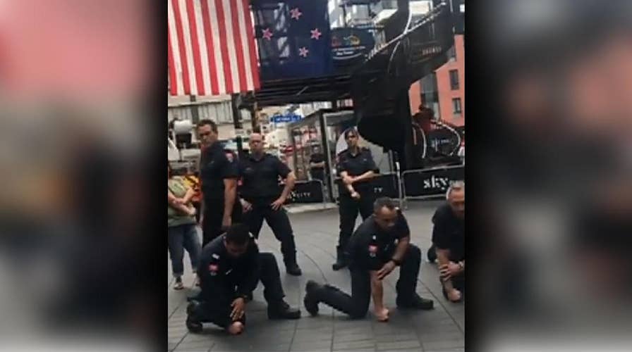 New Zealand firefighters pay tribute to 9/11 first responders