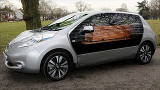 Electric Nissan hearse, a new green alternative for funerals - Fox News