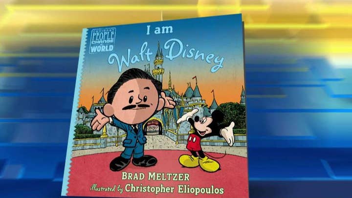 Walt Disney's inspiring story told in new children's book