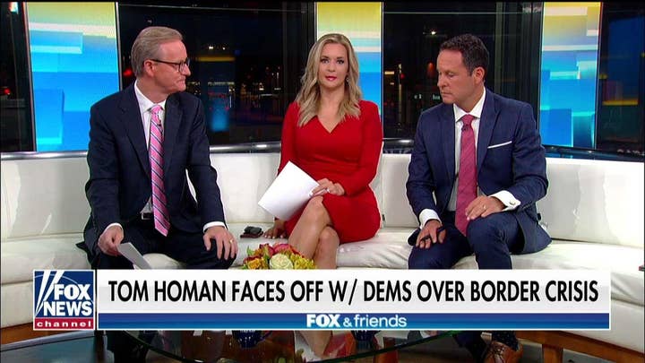 Tom Homan's fiery clash with AOC, Tlaib and other House Dems detailed on 'Fox &amp; Friends'