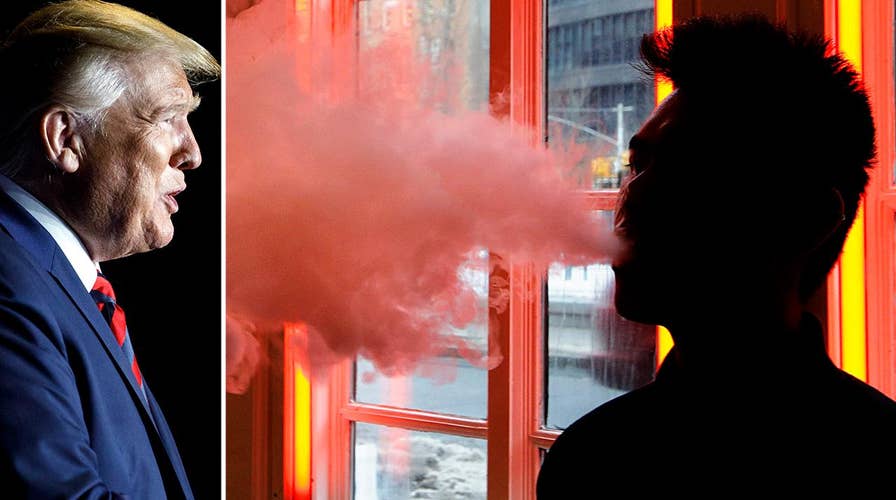 Trump considers banning all flavored e-cigarette products amid vaping health crisis