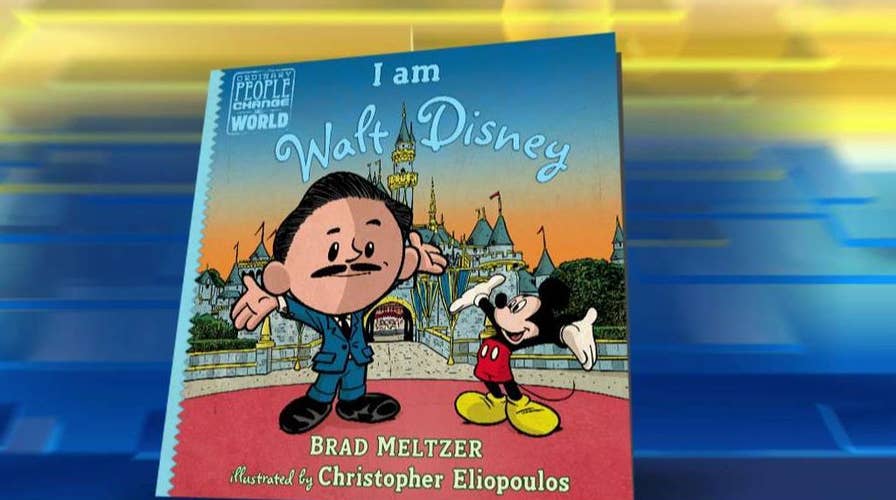Walt Disney's inspiring story told in new children's book