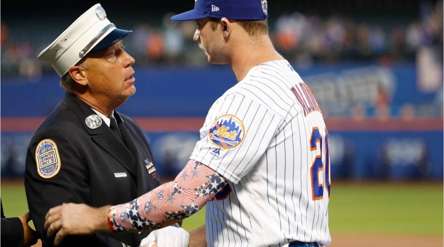 New York Mets' Pete Alonso skirts MLB to provide teammates with custom 9/11 cleats