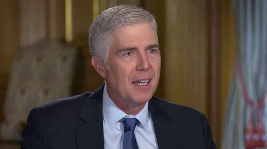 Supreme Court Justice Neil Gorsuch on checking his personal beliefs at the door