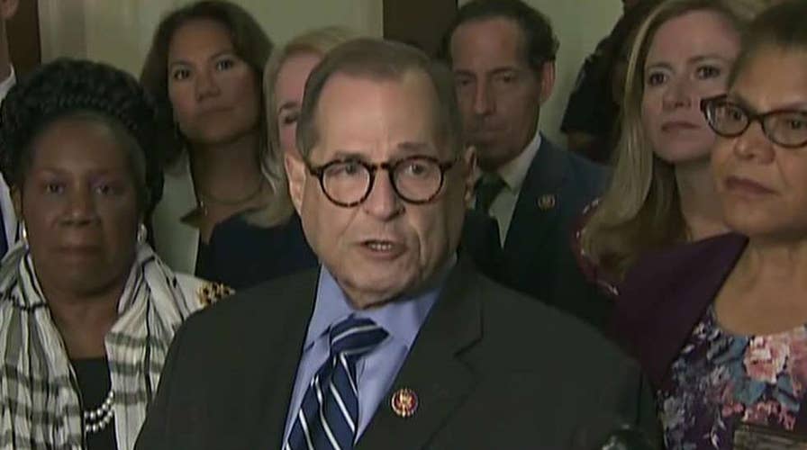 Democrats divided over using term 'impeachment'