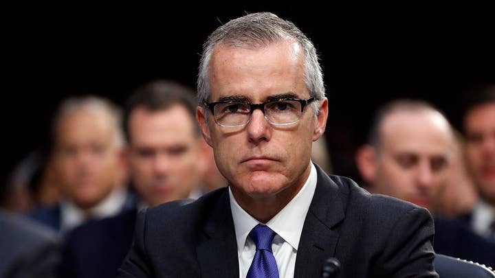 Department of Justice rejects McCabe effort to drop charges
