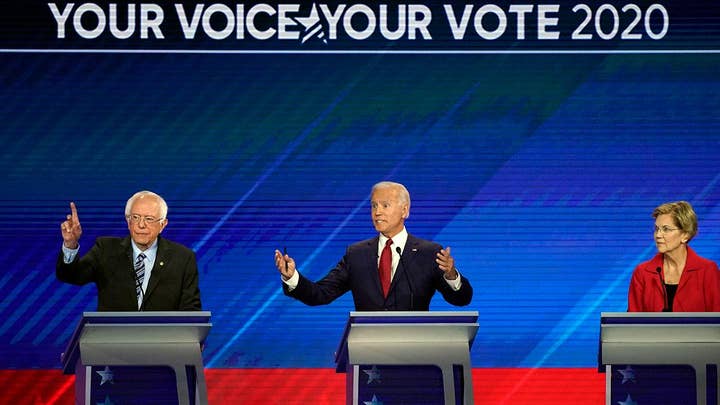 Biden demanding answers on how Sanders, Warren plan on paying for 'Medicare for All' plans