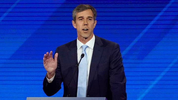 Beto O'Rourke touts gun control policies during Houston, Texas debate