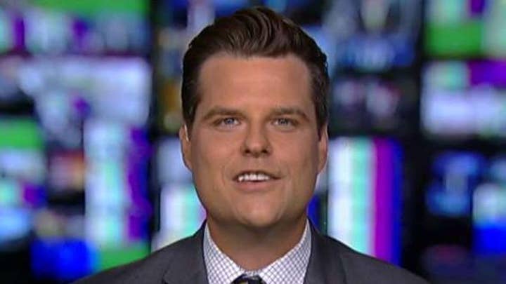 Rep. Gaetz on prosecutors moving forward on charges against McCabe