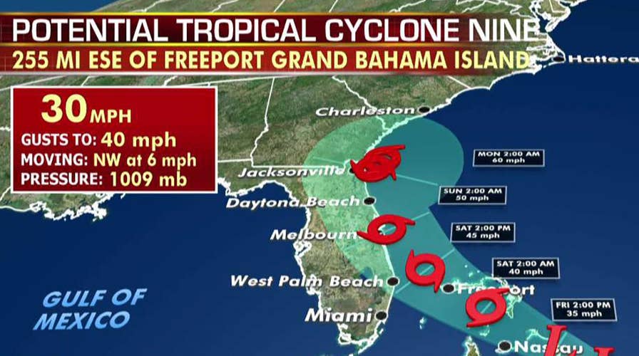 National forecast for Friday, September 13
