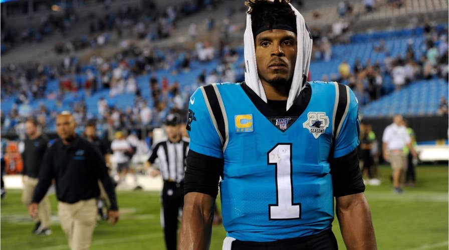 Carolina Panthers' Cam Newton becomes the butt of social media jokes with pregame outfit