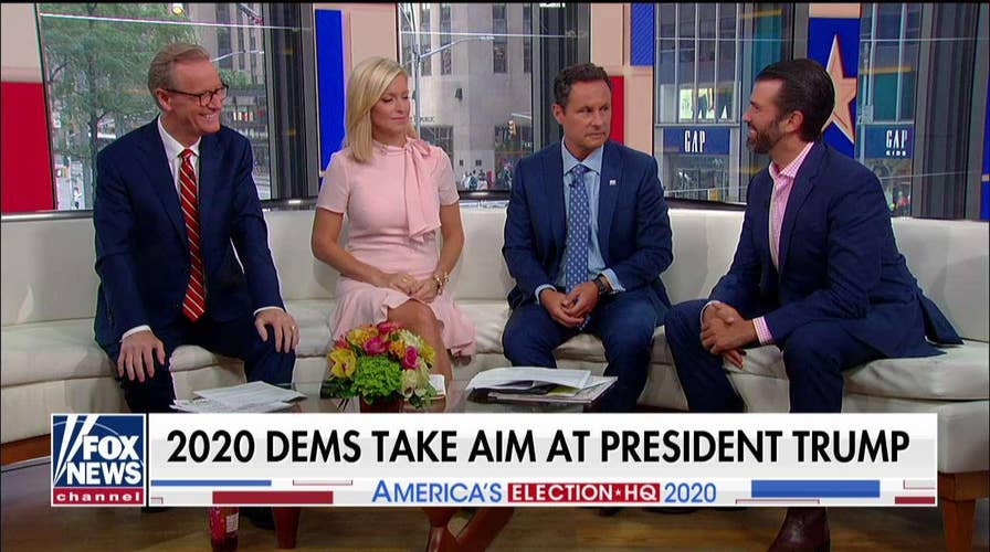 Trump Jr.: Debate was 'socialism free-for-all,' media fails to hold Dems accountable